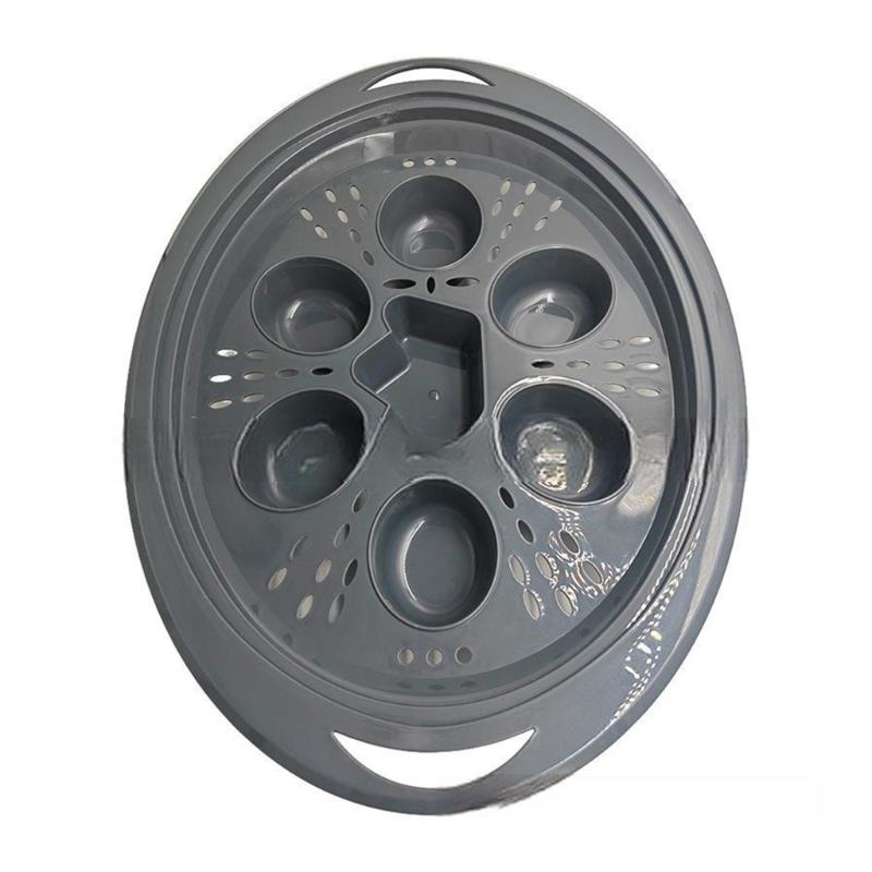 

Easy to Use Cooker Insert Kitchen Accessory Functional Eggs Steamer Eggs Boiler Eggs Cooking Insert Plastic Texture 1
