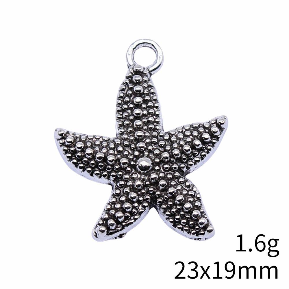 Mother's Day Charms For Needlework Starfish Charms Pendant Clearance Sale Items Pendants For Bracelets