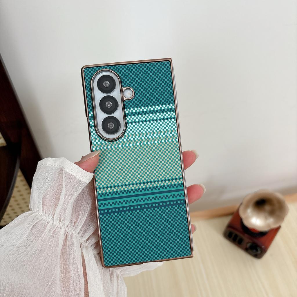 KEVLAR Textur Leder Bildschirm Schutz Klapphülle für Samsung Galaxy Z Fold 8 Ultra 7 6 5 4 3 Magnetisches Kabelloses Lade Cover