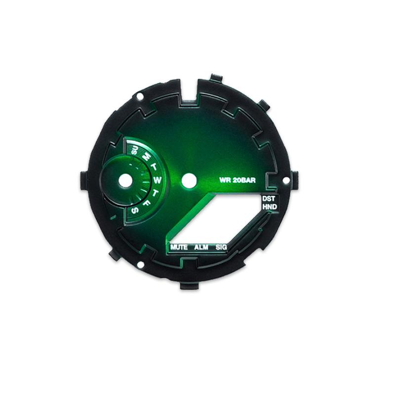 

Для Casio GA2100 GA2110 Дубовая металлическая поверхность циферблата, модифицированный GA-2100 GA-2110, циферблат с солнечным рисунком, матовый лак, безель, аксессуары для часов 2100mm