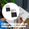 Portable Hardcover Sketchbook Coil Binding Drawing Pad Tearable Pages For Artists Beginner Outdoor Sketching Doodling