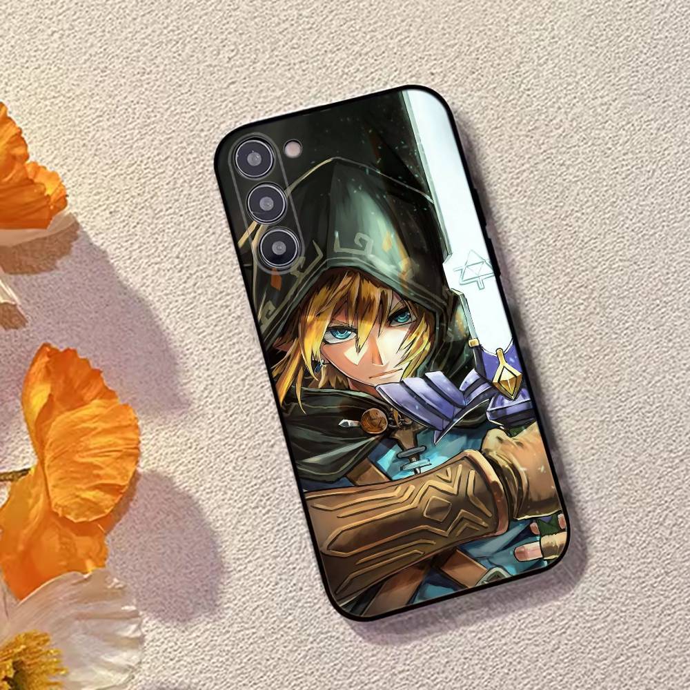 Game Z-Zelda L-Link Phone Case For Samsung Galaxy A73,A72,A71,A70,A53,A52,A51,Soft Silicone Black Cover