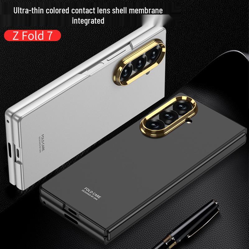 Samsung Z Fold7 Frosted Protective Case with Lens Cover