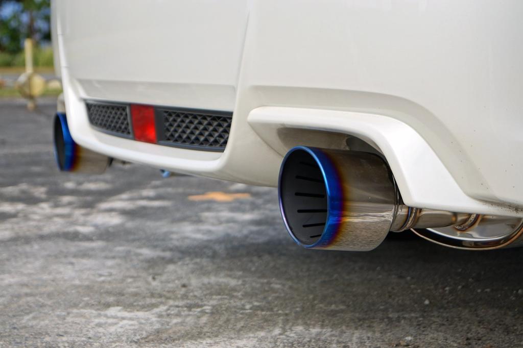 HKS Automotive Sports Muffler Super Turbo Muffler Subaru Impreza GVF GVB Vehicle Inspection Compatible Intake and Exhaust System Parts 31029-AF008