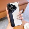 Luxury Fluorescent Line PU Leather Case for Huawei Pura 90 Pro Max 80 Ultra P80 Pro P70 Pro+ Soft Edge Metal Lens Ring Cover