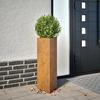 VidaXL Triangular Planter 30x26x75 Cm Corten Steel 851155