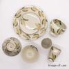 24to3 Nishitomi Keramiek Hasami Isayama 22 Gemaakt in 478120 (Nishitomi) ware, Seito, 7-inch bord, ca.. cm, Mimosa, Japan,