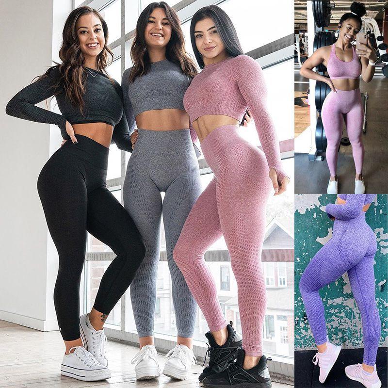 Leggings Women Seamless Fitness High Waist Exercise Leggings Jeggings Yoga Pants