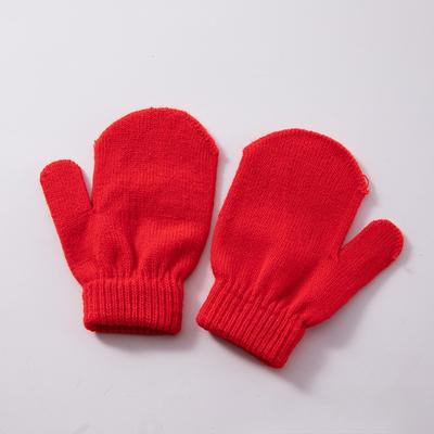 1 Stück Gestrickte Fäustlingshandschuhe mit Rutschfestem Design für Damen und Herren Winterwärme, Geeignet für Outdoor-Aktivitäten, Reisen, Zuhause