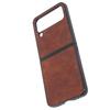 Klappbildschirm Handyhülle Leder Klappbildschirm Handyhülle Schutz für Samsung Galaxy Z FLIP 4