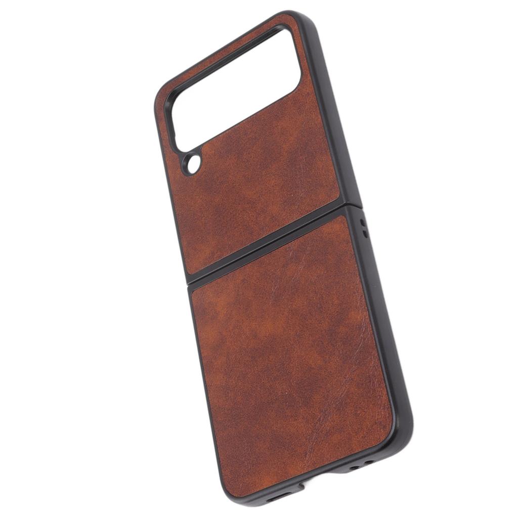 Klappbildschirm Handyhülle Leder Klappbildschirm Handyhülle Schutz für Samsung Galaxy Z FLIP 4