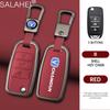 Leather Car Key Case Cover Shell Fob For Changan CS15 Eado Raeton CS35 Plus CS55 CS75 J35 Hunter F70 CS1 CV1 Alsvin Accessories