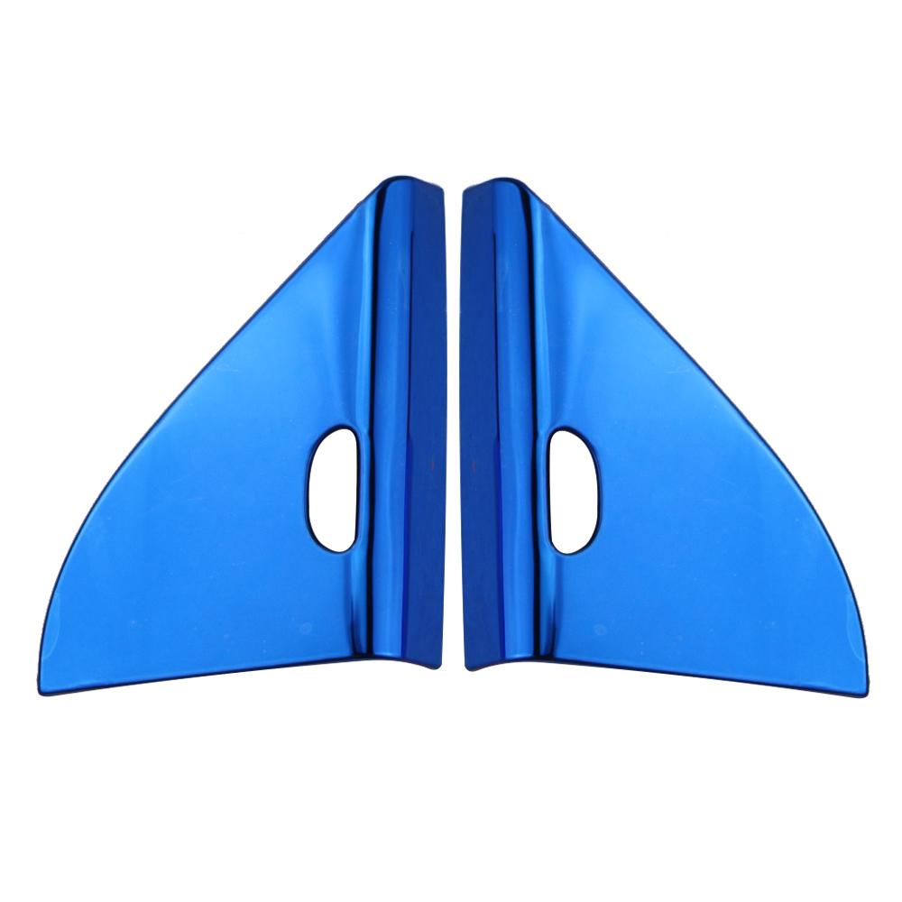 Color My Life Car A Pillar Panel Cover for Nissan Kicks 2017 -  2Pcs/Set Stainless Steel Interior Decoration Trim