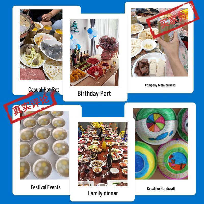 SHUANG YU Disposable Bowls & Dinnerware