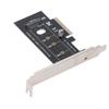 PCIe To NGFF Riser Card 32Gbps PCIE NVME SSD Adapter for B Key M Key BM Key 2230 2242 2260 2280 22110 Solid State Disk