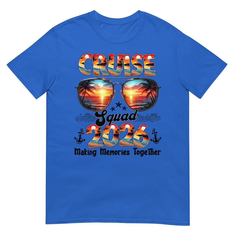 Cruise Squad 2026 Summer Vacation Matching Family Cruise TShirt