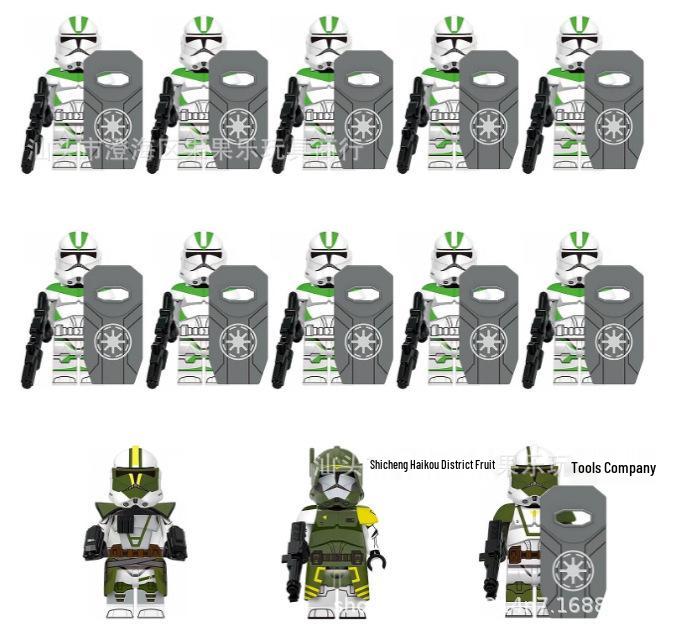 Star Wars Doomsday Commander: Educational Building Blocks for Boys - 13 Models