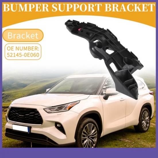 Bumper Support Bracket Single  for Toyota Highlander 2014-2016 Plastic