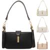 Designer Shoulder Bag PU Leather Fashion Handbag with Adjustable Strap Trendy Crossbody Bag Underarm Bag for Women