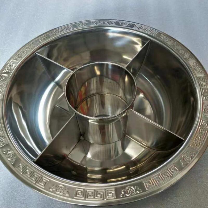 Stainless Steel Divided Hot Pot