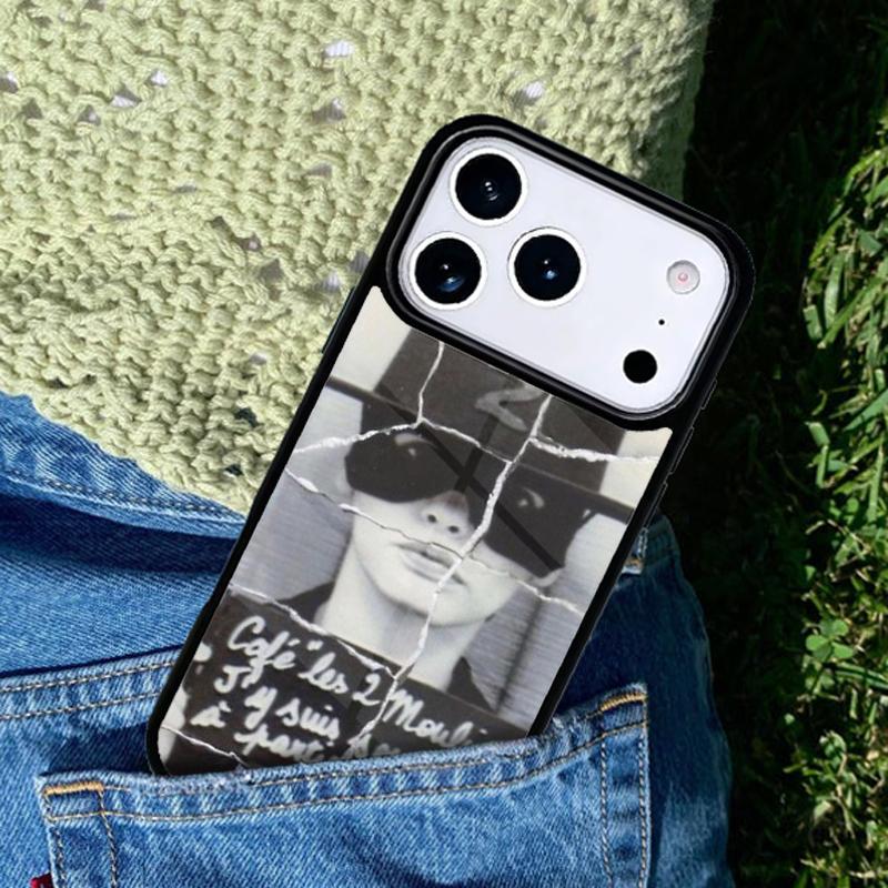 Amelie Filmplakat weiche Handyhülle für IPhone 11 12 13 14 15 16e 17 Pro Max Hülle für IPhone 17 Air