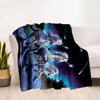 Gothic Style Blanket Comfortable Perfect for Bed Picnics Couch Four Seasons Multipurpose Playful Design Birthday Christmas Gift Blanket