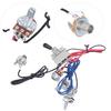 Guitar Wiring Harness Kit Prewired 3 Way Switch 2V2T1J for Electric Guitar Wire AccessoriesBlack
