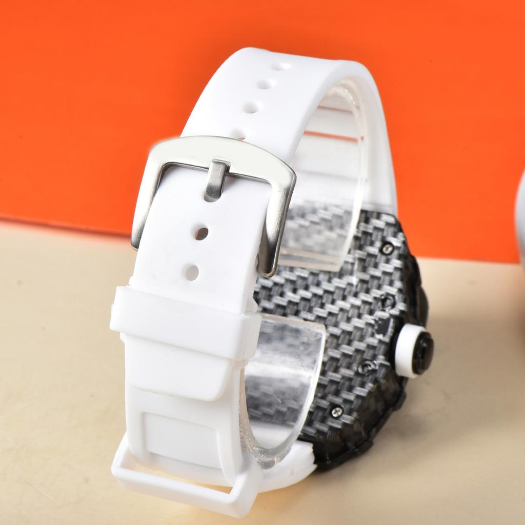 Richard Barrel Quartz Watch Male Student Trend Single Calendar Men's Hand Watch Quartz Watch