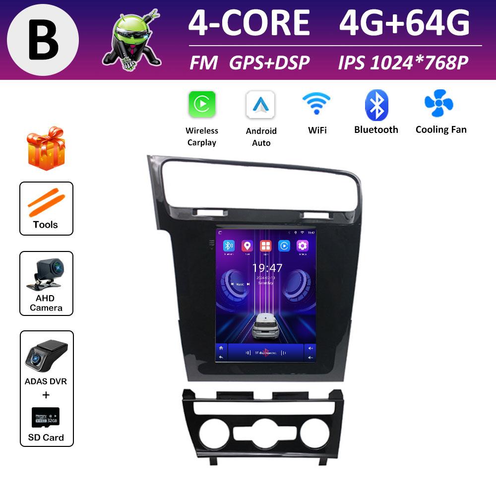 DSP Stereo Wireless Carplay for Volkswagen Golf 7 2014 2015 2016 2017 - 2018 Car Multimedia Video Radio Player Accessories WIFI