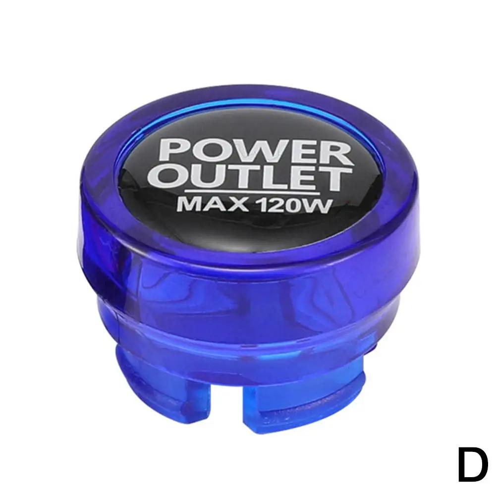 Car Cigarette Lighter Cover Universal Dustproof Plugs For Car Cigarette Lighters Interface Cover Decorations Auto Interior Parts