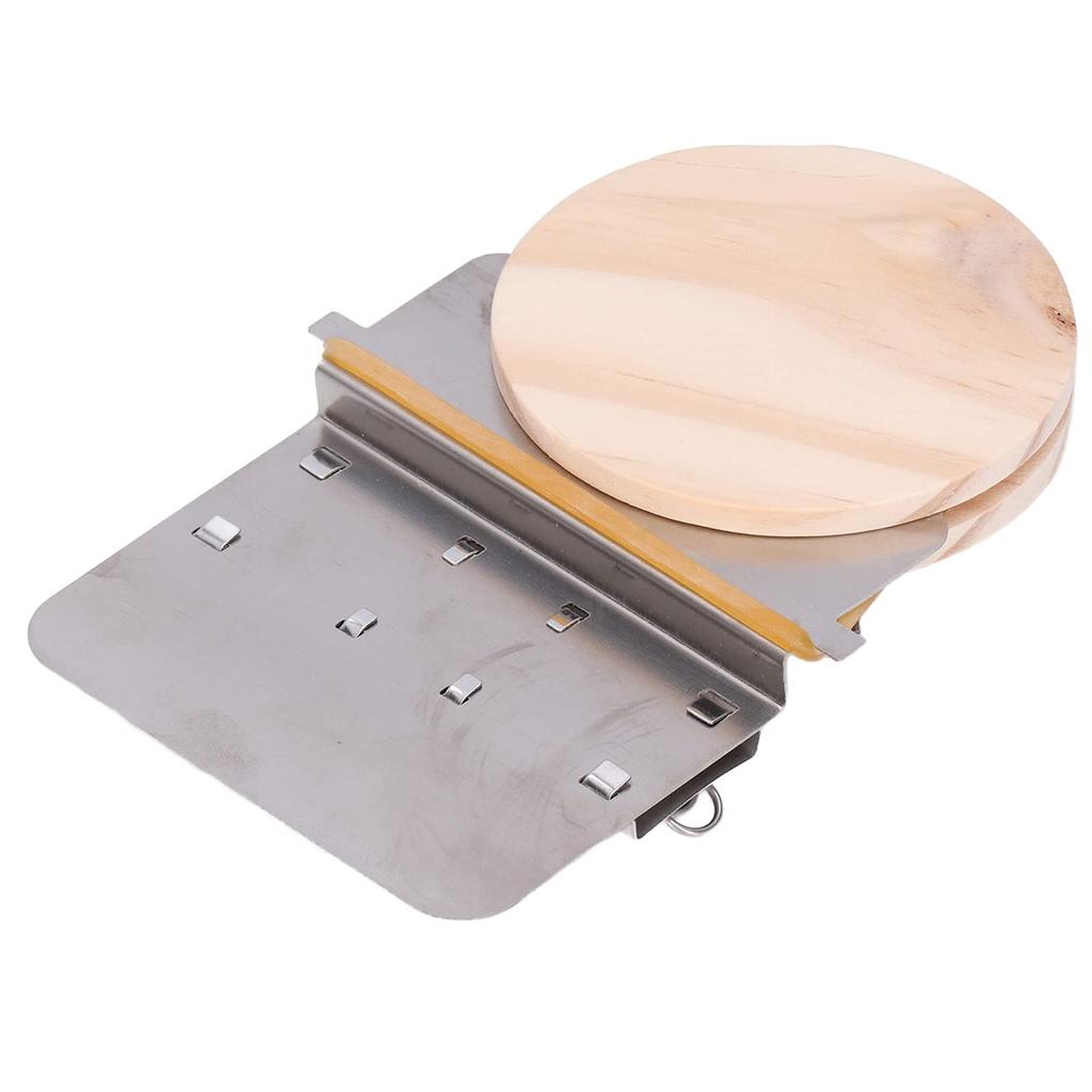 Akozon Mini Darning Loom DIY Portable Darning Loom Knitting Weaving Tool for Home Use with 14 Hooks for Families (14 Hooks)