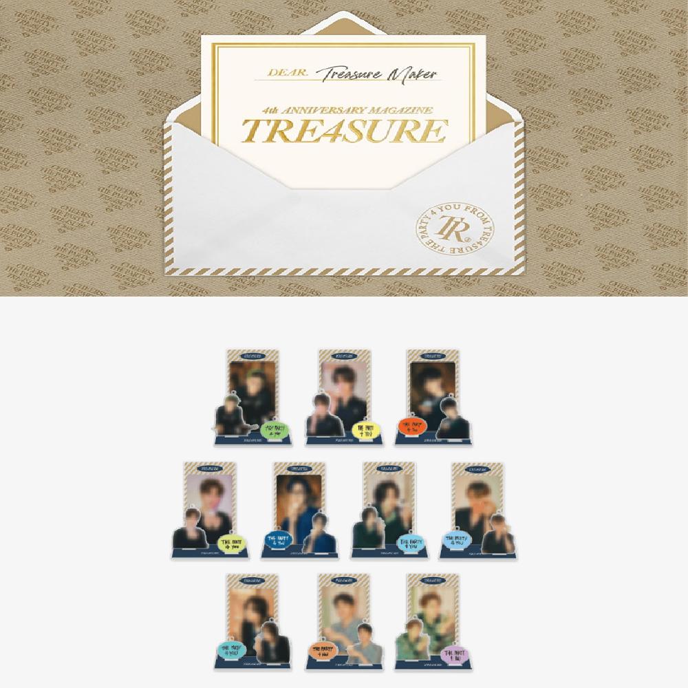 

Предварительный заказ TP4U TREASURE 4th Anniversary Magazine TRE4SURE Acrylic Stand