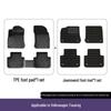 Eco-Friendly and Waterproof TPE Floor Mats for Volkswagen Touareg 2011-2025 Models - Non-Slip Car Floor Protection.
