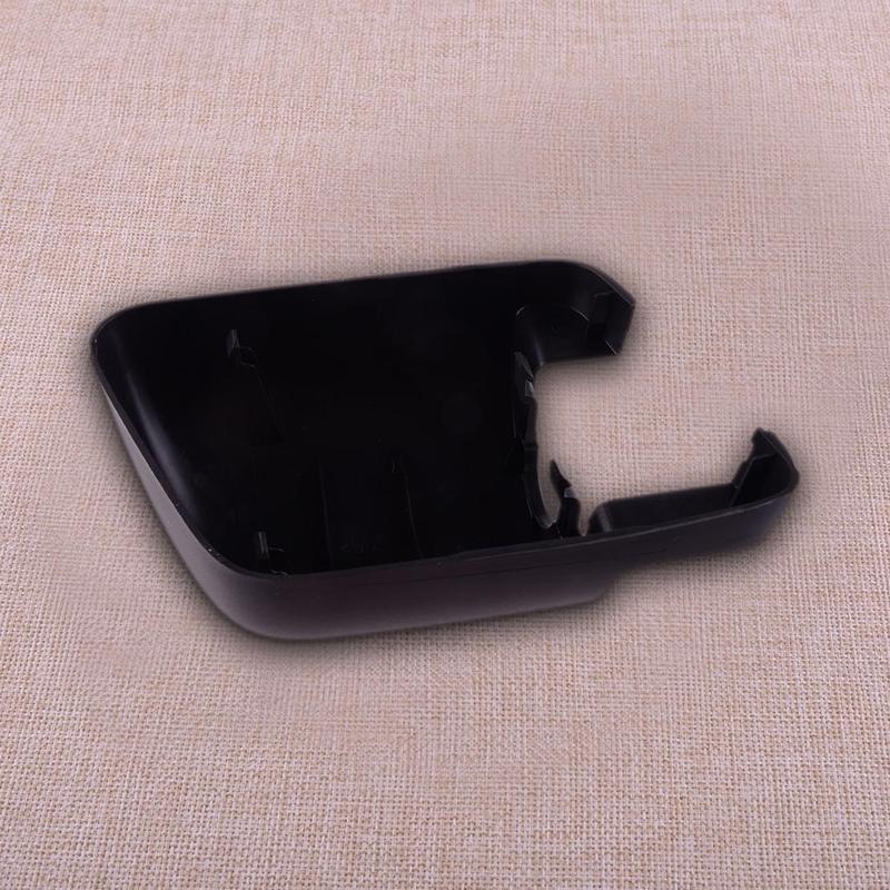 Front Right Exterior Side Door Mirror Cover Fit for ISUZU NPR NPR-HD NQR NRR 2008 2009 2010 2011 2012 2013- Black Plastic
