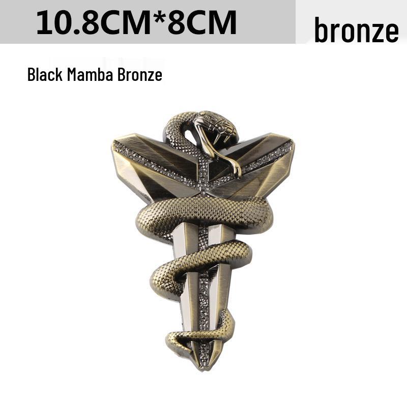 KOBE Spirit 3D Metal Car Emblem and Grille Sticker
