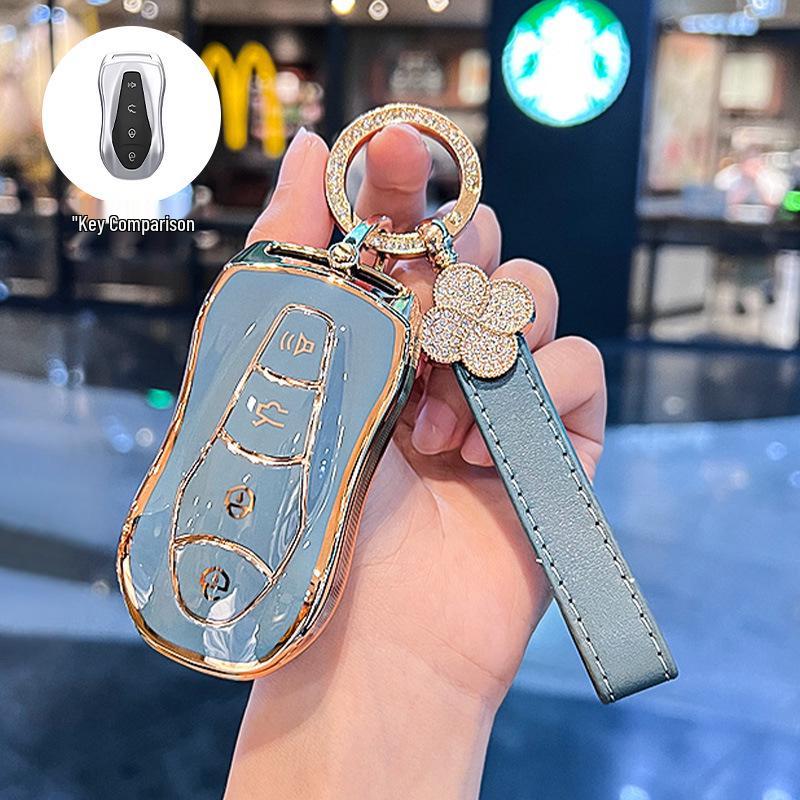 Geely Xingyue S Key Cover 19-21: Compatible with Old Model, Xingyue New Energy, Epro, Boyue Pro - Car Bag, Buckle Shell