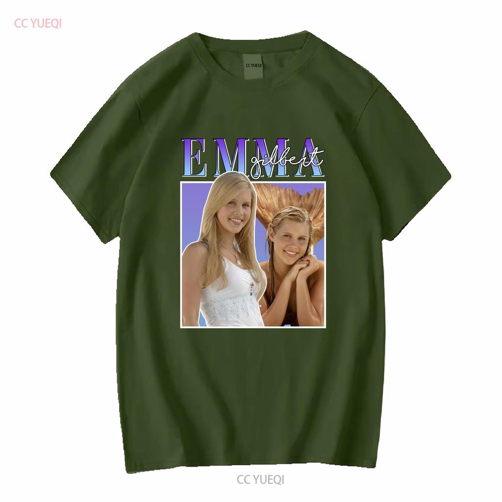 EMMA GILBERT H20 Just Add Water vintage 90 s tee Homage Classic T Shirt long or short sleeves vintage Washed Versatile