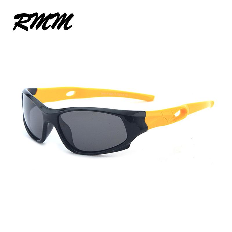 Children's Polarized Sunglasses Baby Child Care UV Glasses Security Silica Gel Frame Brand Sun Glasses Silicone Temple For Kids