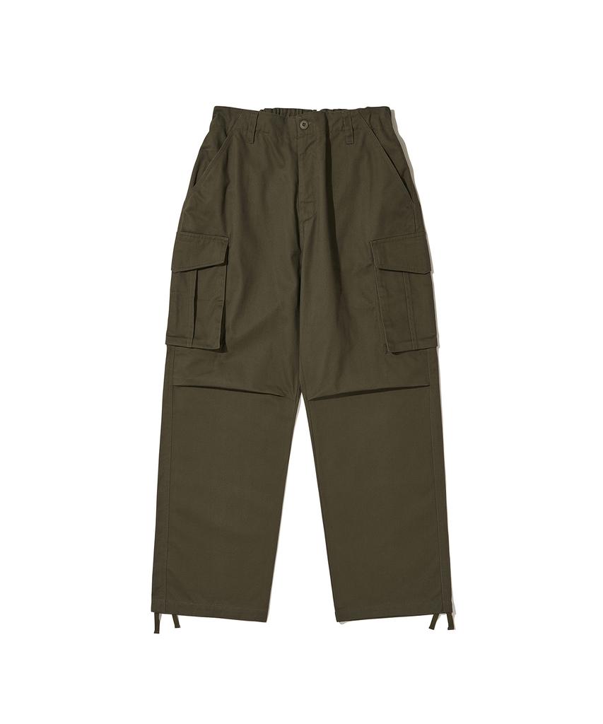 URBANDTYPE Washed Cotton Parachute Wide Pants_3Color