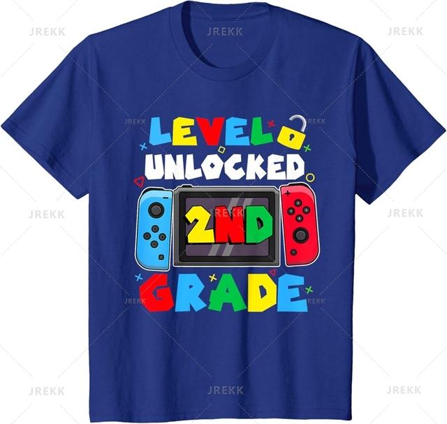 Sommer Neu 3D Schulanfang Druck T-Shirt Erster Schultag Grafik T-Shirts Kinder Mode Streetwear Kurzarm Oberteil