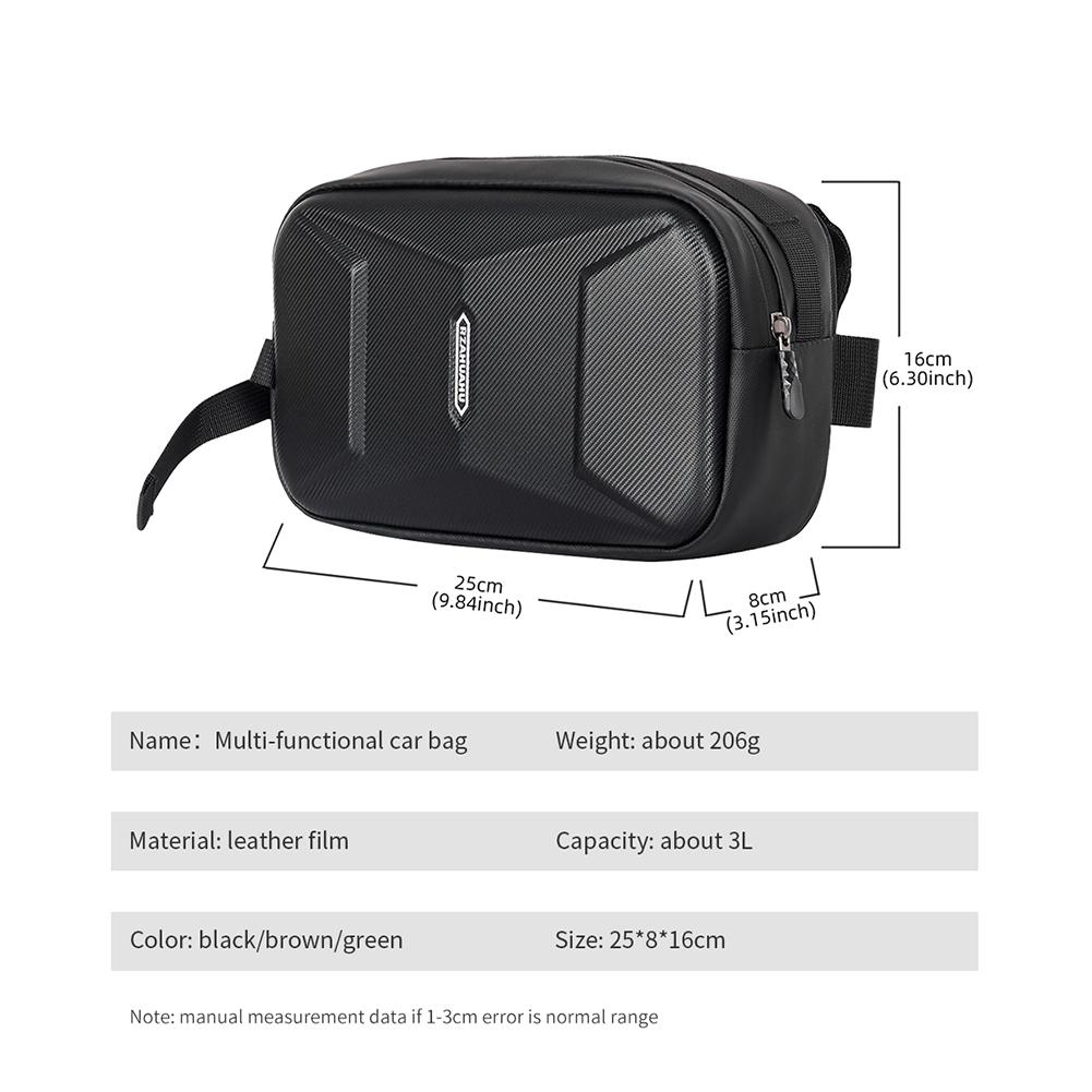 Bike Front Crossbeam Bag Large Capacity Bicycle Front Basket Bag Waterproof Bike Storage Shoulder Bag for Outdoor Riding