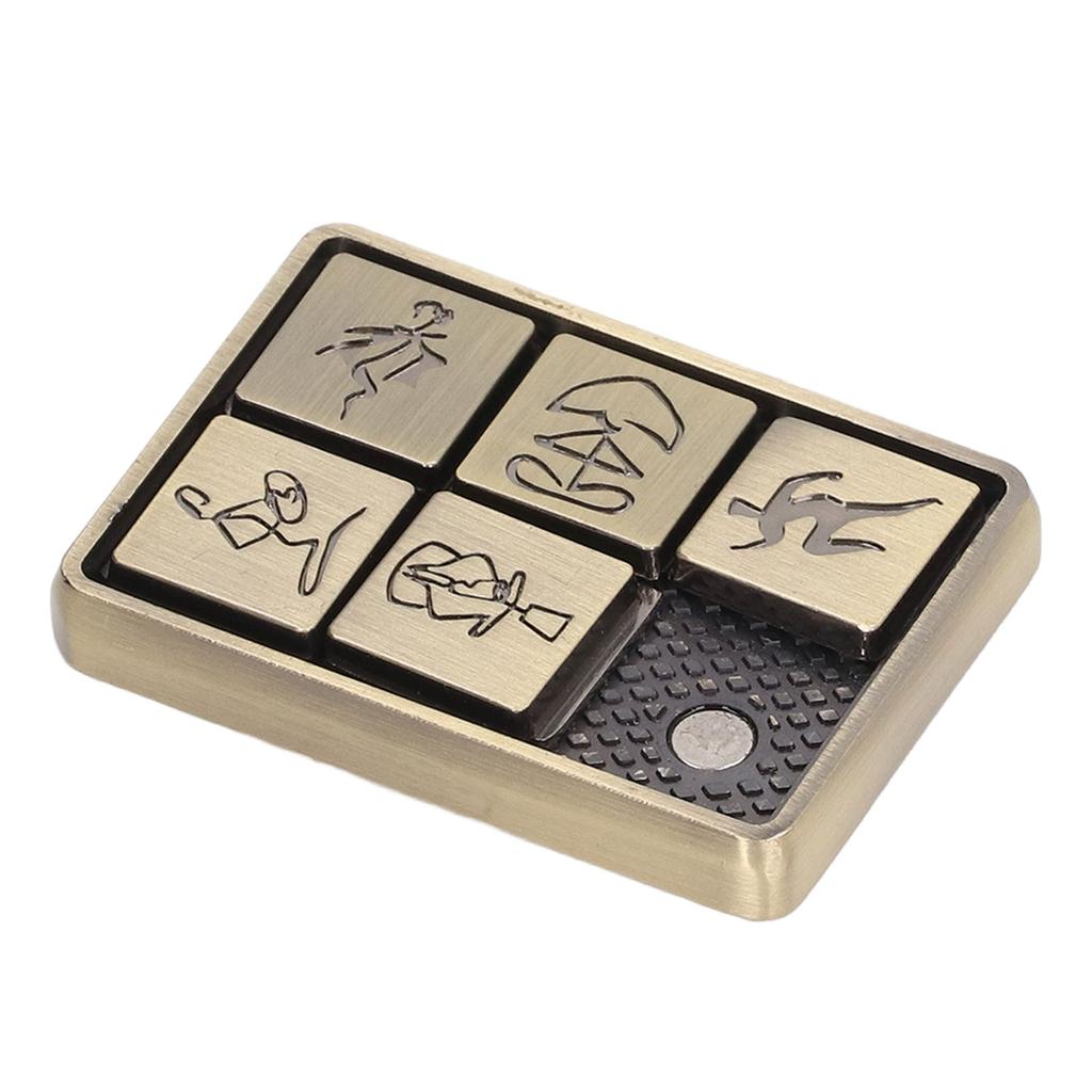 Kovová posuvná hračka Speciální vzory ?Antistresová úzkostná hračka s posuvníkem na prst