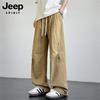 JEEP SPIRIT Herren Retro Falten Baumwolle Cargohose