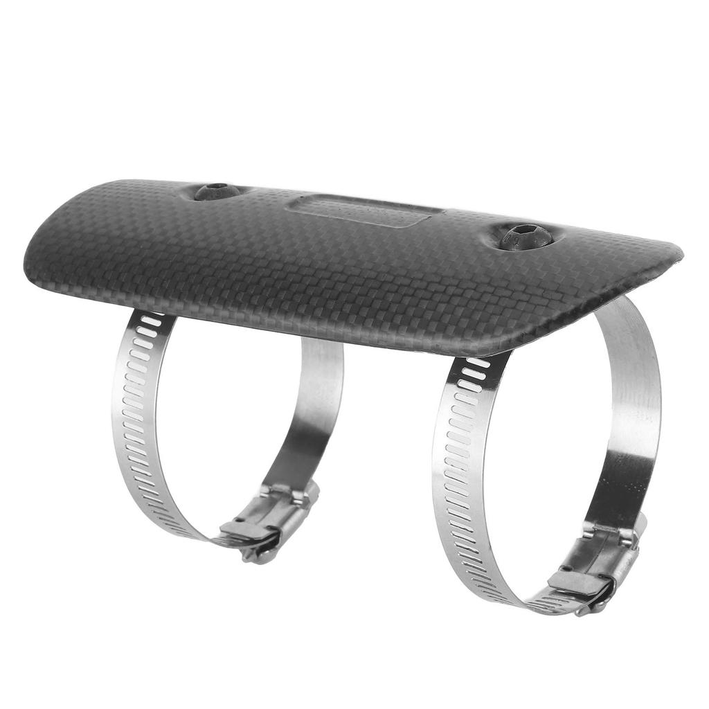 Exhaust Heat Protector, Lightweight Exhaust Heat Shield 304 Stainless Steel Bike Accessories Exhaust Pipe Accessories Convenient Safety