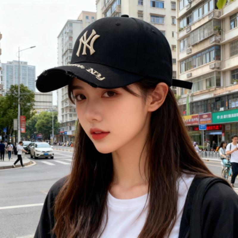 Adjustable NY Yankees & LA Baseball Cap, Unisex Sunshade Duckbill Hat