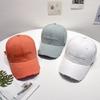 Unisex Cotton Baseball Hat With Embroidery And Sunshade For Outdoor And Travel Use