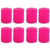 4/100PCS Car Luminous Tire Valve Cap Motorcycle Bike Wheel Nozzle Night Glowing Fluorescent Decor Tyre Valve Stem Luminous Caps