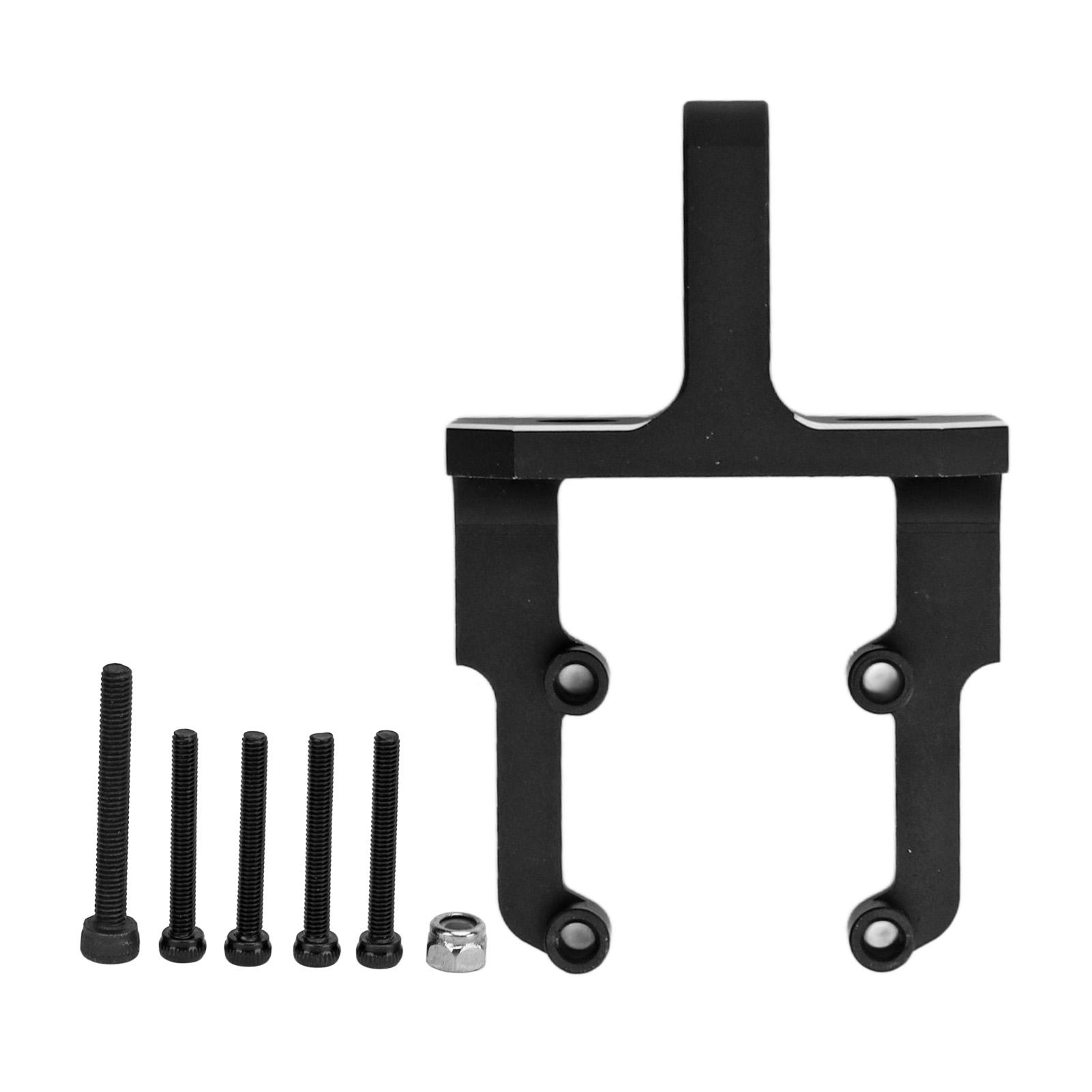 

RC Aluminum Alloy Rear Upper Link Riser Black High Strength RC Rear Upper Link Riser for Axial