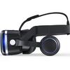 Qianhuan 6th Gen VR Glasses with Headphones - SHINECOM 3D Gaming Headset In Stock