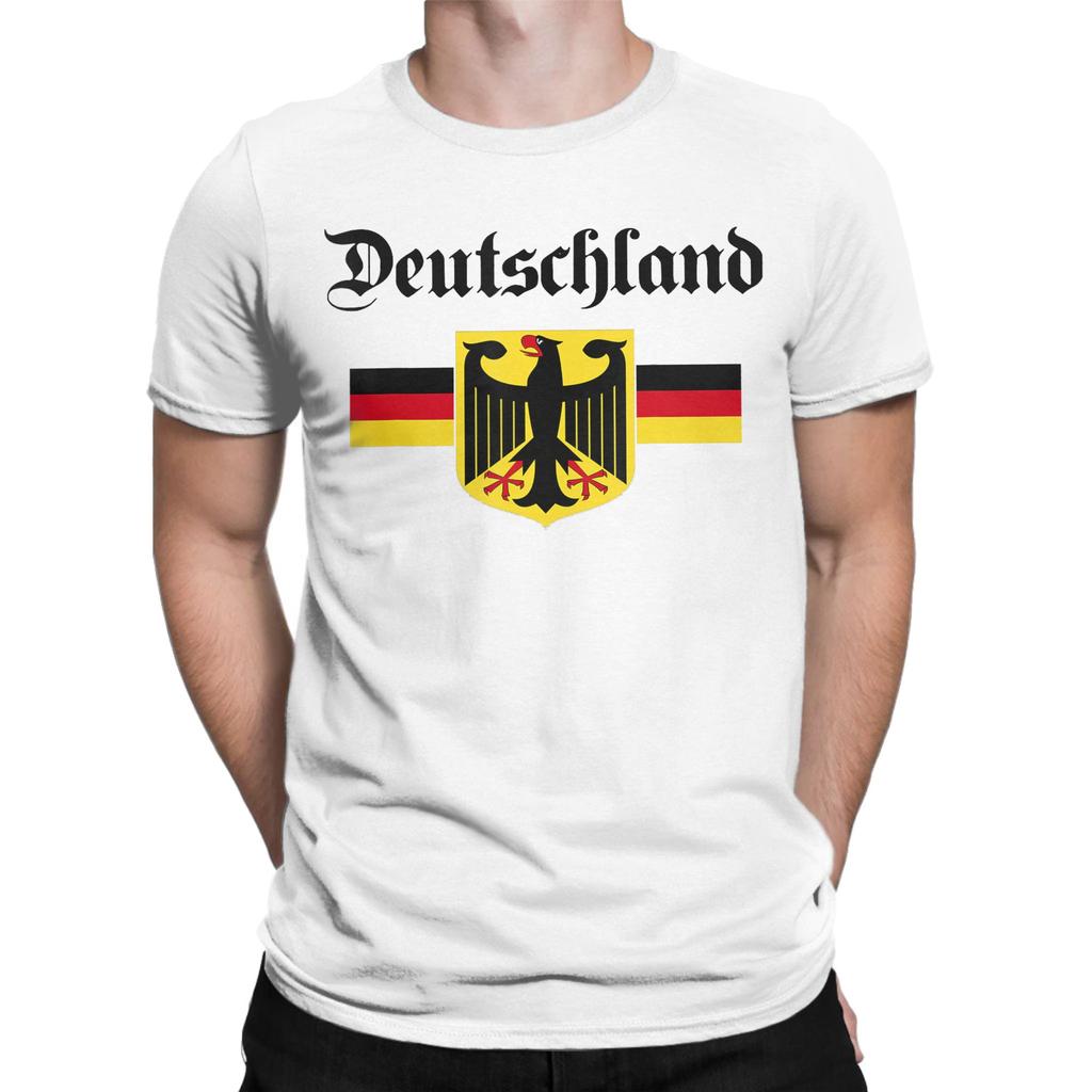 Deutschland Deutschland Deutsche Flagge T-Shirt Herren Hipster Baumwolle T-Shirt Rundhals Kurzarm T-Shirts 4XL 5XL 6XL Kleidung